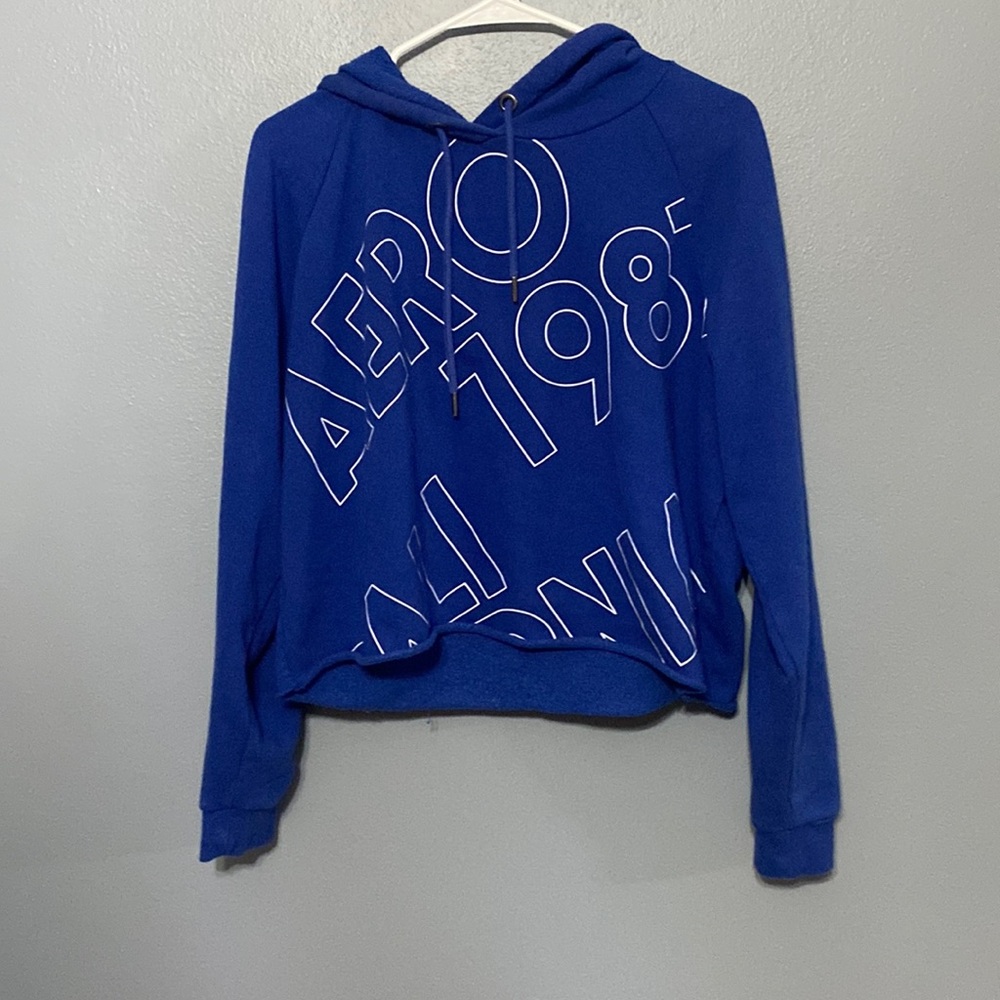 Size large blue Aeropostale sweatshirt